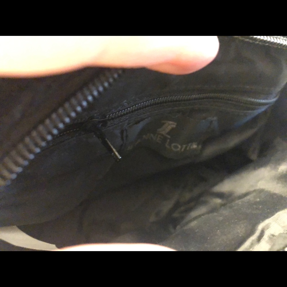 Jeanne Lottie Black Fur (faux) Evening Bag (NWOT) - Picture 8 of 9